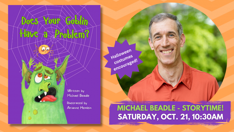 Halloween Storytime with ‘Artists in Schools’ Local Author